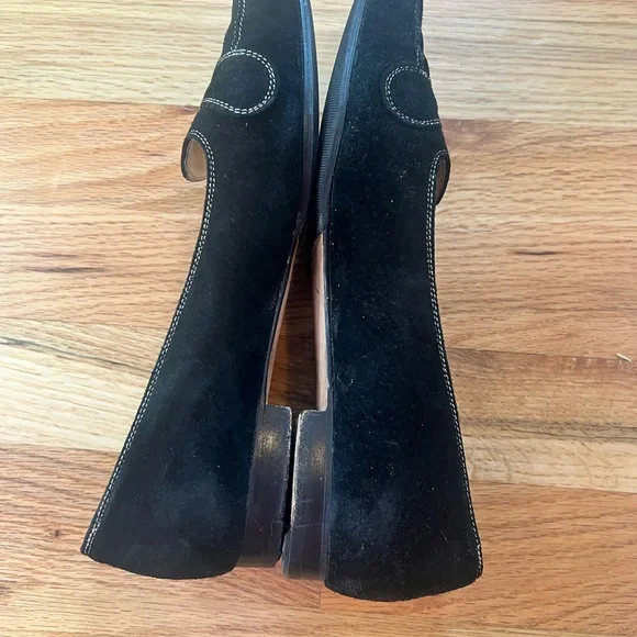 Manolo Blahnik Suede Loafers - Picture 5 of 12